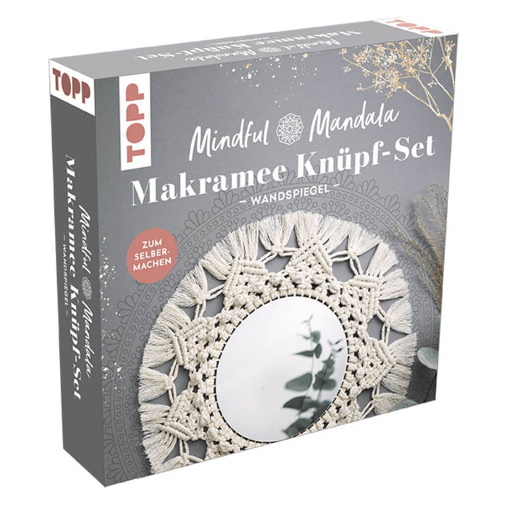 Topp TOPP Makramee-Knüpf-Set: Wandspiegel bei bei bei bei bei bei bei bei bei bei Lieblingsgarn