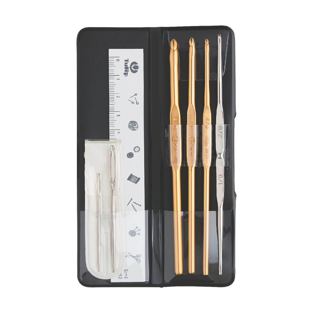 Tulip Classic Häkelnadel Set 1,80 - 5,00 mm bei bei bei bei bei bei bei bei bei bei Lieblingsgarn