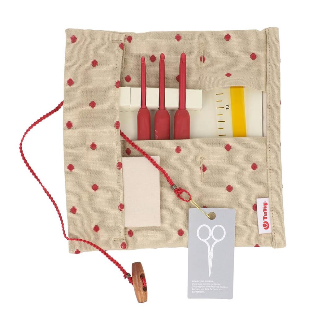 Tulip ETIMO Red Häkelnadel mit Softgriff Set bei bei bei bei bei bei bei bei bei bei Lieblingsgarn