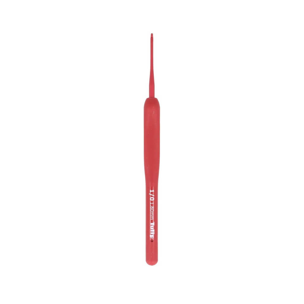 Tulip ETIMO Red Häkelnadel mit Softgriff, Farbe 1,8 – Metall bei Lieblingsgarn