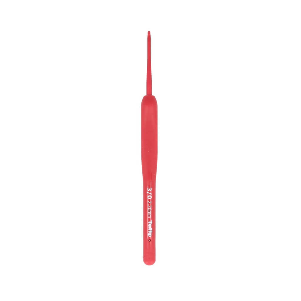 Tulip ETIMO Red Häkelnadel mit Softgriff, Farbe 2,2 – Metall bei Lieblingsgarn
