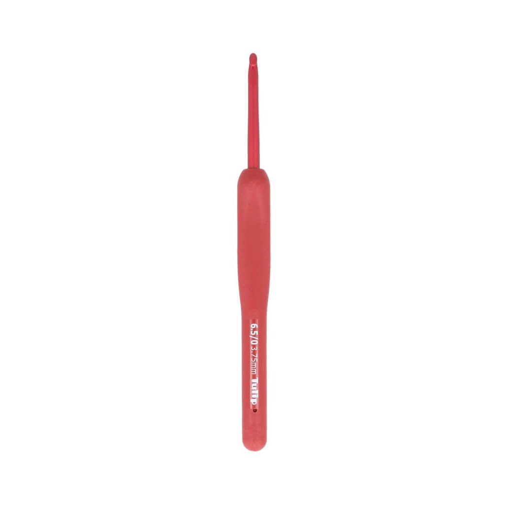 Tulip ETIMO Red Häkelnadel mit Softgriff, Farbe 3,75 – Metall bei Lieblingsgarn
