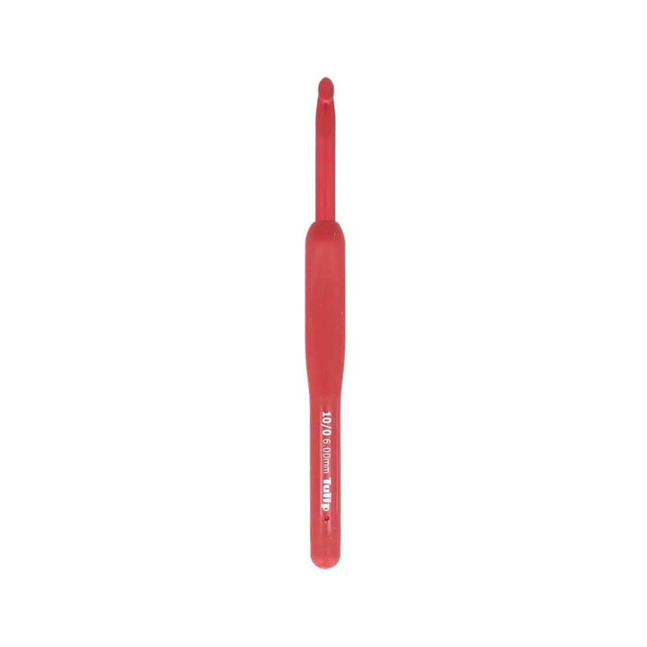 Tulip ETIMO Red Häkelnadel mit Softgriff, Farbe 6 – Metall bei Lieblingsgarn