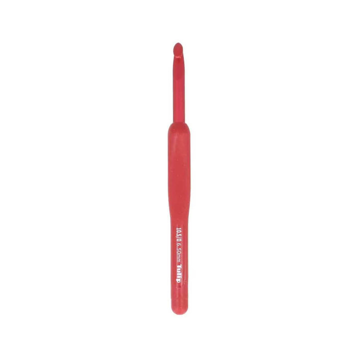 Tulip ETIMO Red Häkelnadel mit Softgriff, Farbe 6,5 – Metall bei Lieblingsgarn