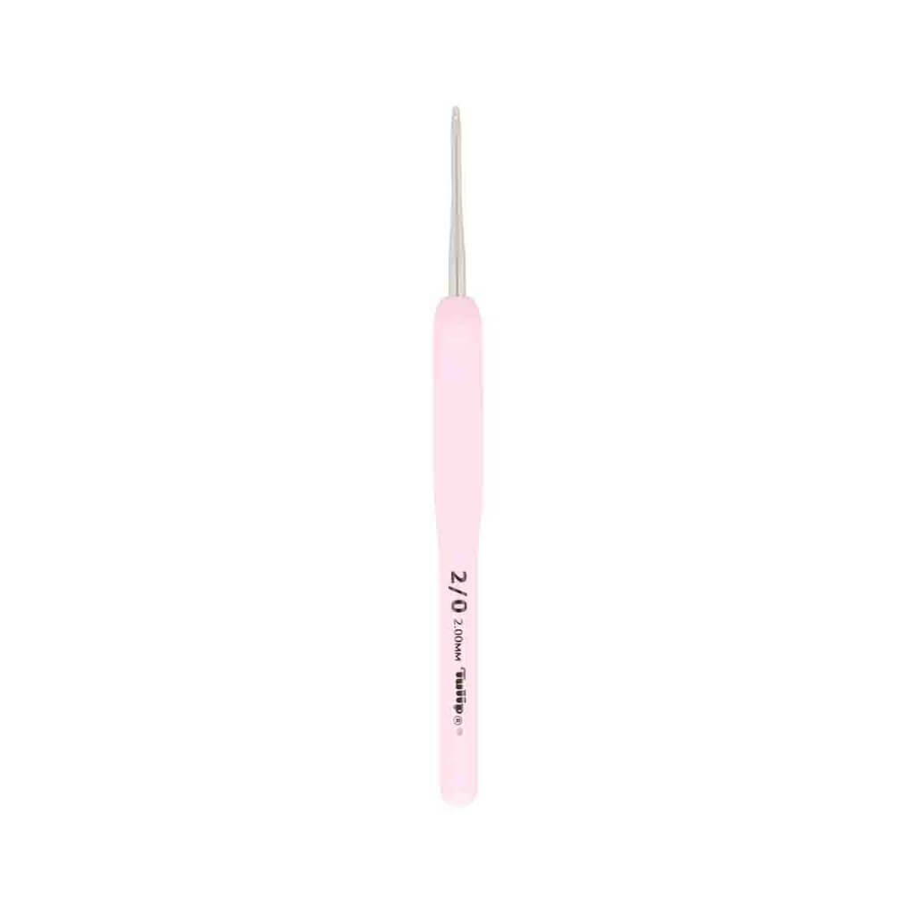 Tulip ETIMO Rose Häkelnadel mit Softgriff, Farbe 2 – Metall bei Lieblingsgarn