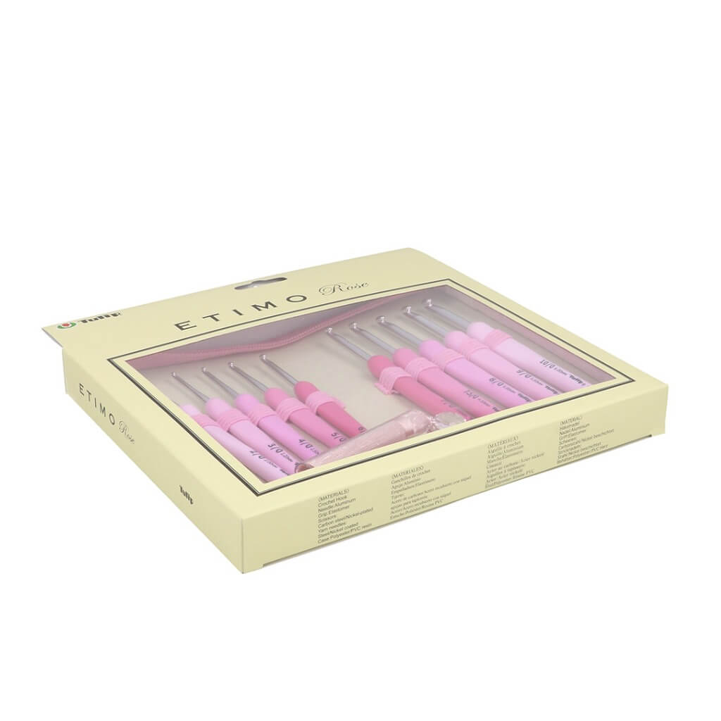 Tulip ETIMO Rose Häkelnadel mit Softgriff Set bei bei bei bei bei bei bei bei bei bei bei bei bei bei bei bei Lieblingsgarn