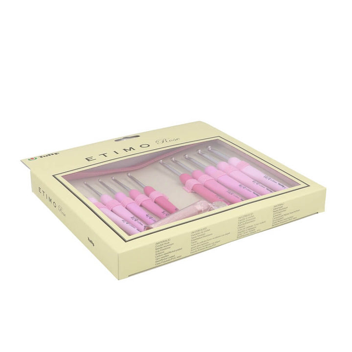 Tulip ETIMO Rose Häkelnadel mit Softgriff Set bei bei bei bei bei bei bei bei bei bei bei bei bei bei bei bei Lieblingsgarn