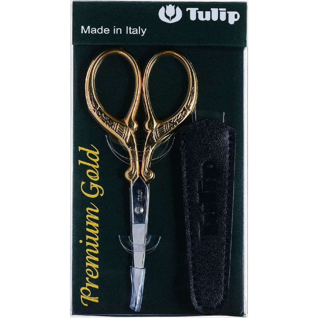 Tulip Schere Premium Gold bei bei bei bei bei bei bei bei bei bei Lieblingsgarn