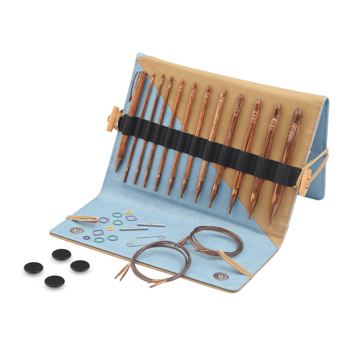 KnitPro Ginger Tunesisches Häkelnadelset - austauschbare Häkelnadeln bei bei bei bei bei bei bei bei bei bei Lieblingsgarn
