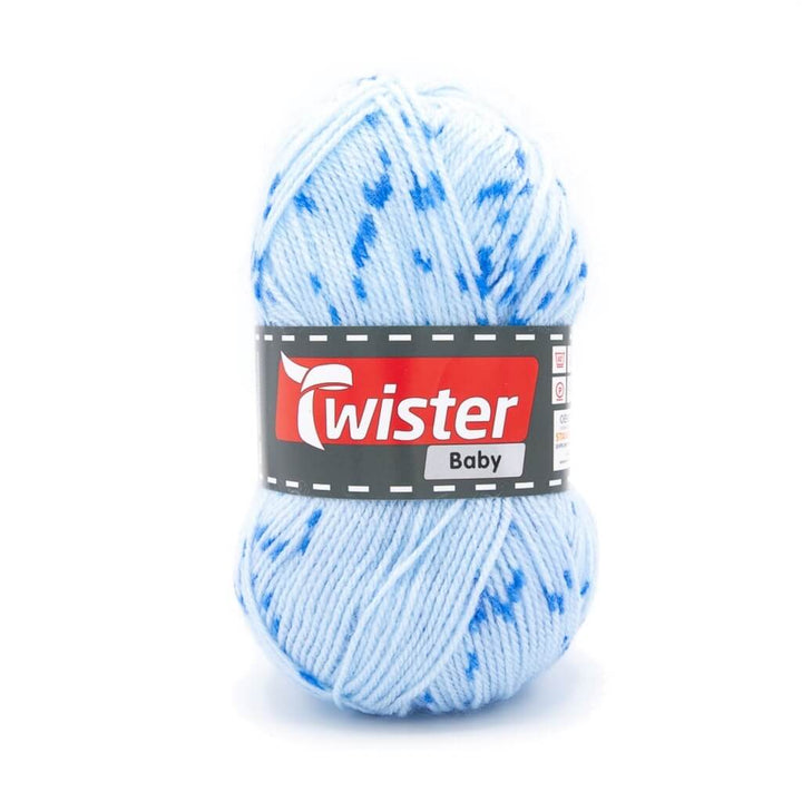 Twister Baby, Farbe 50 Blau Multi – Polyacryl bei Lieblingsgarn