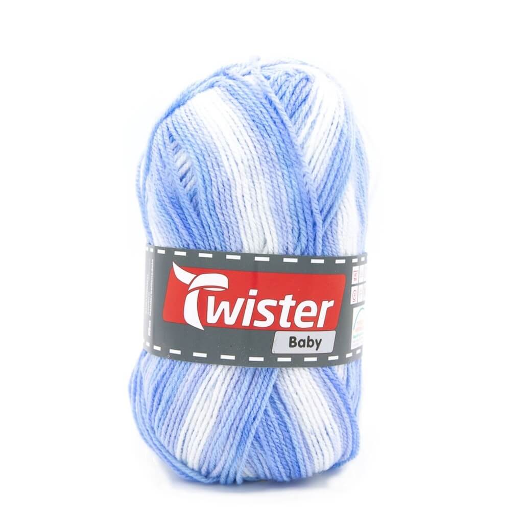 Twister Baby, Farbe 95 Himmel Color – Polyacryl bei Lieblingsgarn