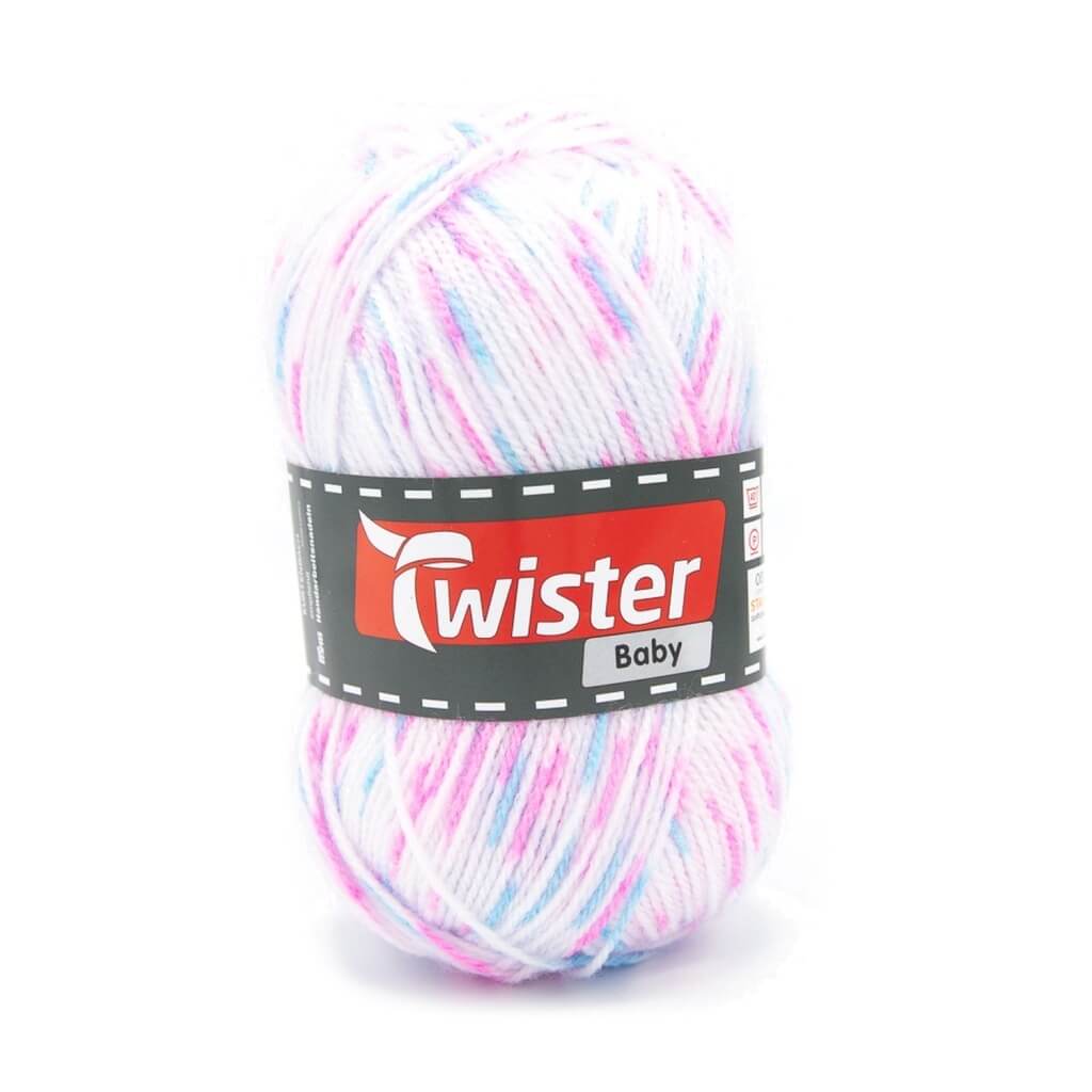 Twister Baby, Farbe 11 Weiß Multi – Polyacryl bei Lieblingsgarn