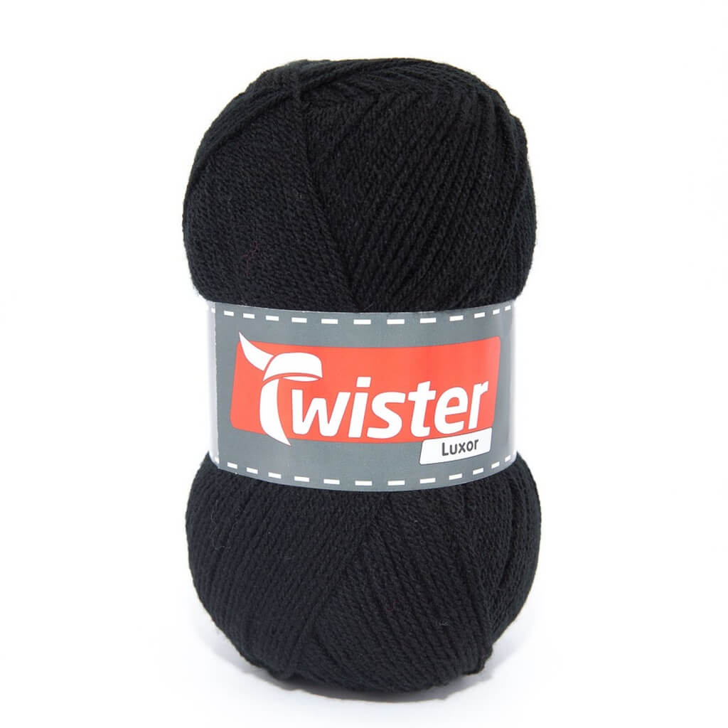 Twister Luxor 150g, Farbe 90 Schwarz – Polyacryl bei Lieblingsgarn