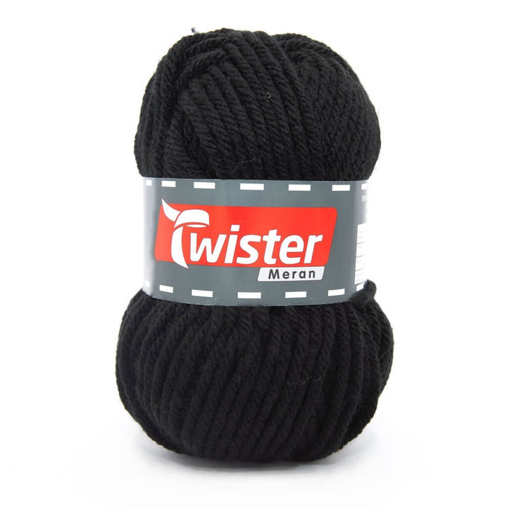 Twister Meran 100g, Farbe 90 Schwarz – Acryl bei Lieblingsgarn
