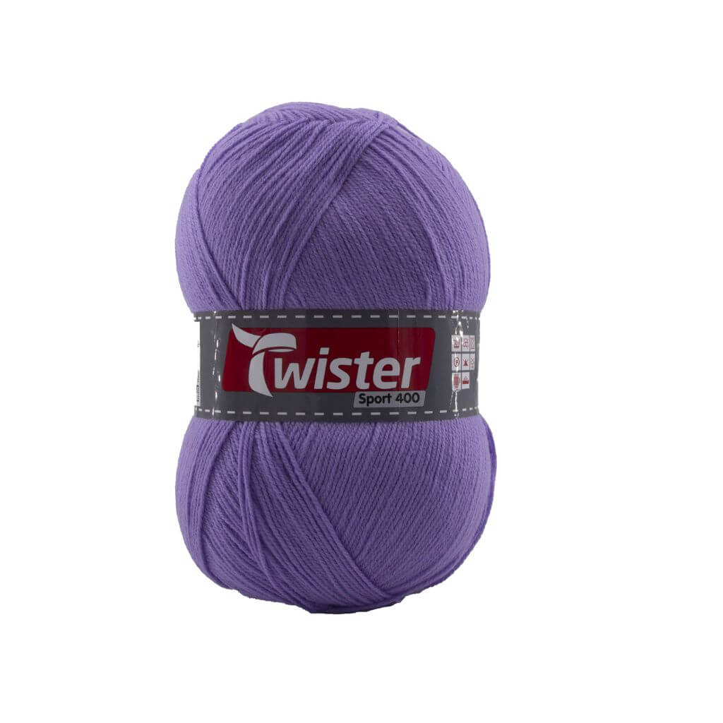 Twister Sport 400, Farbe flieder – Polyacryl bei Lieblingsgarn