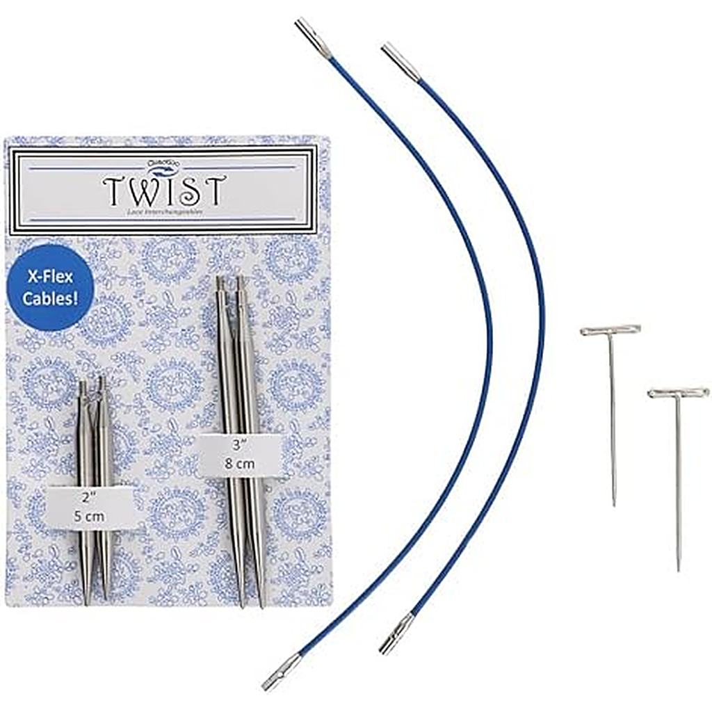 ChiaoGoo auswechselbare Nadelspitzen TWIST Short Combo