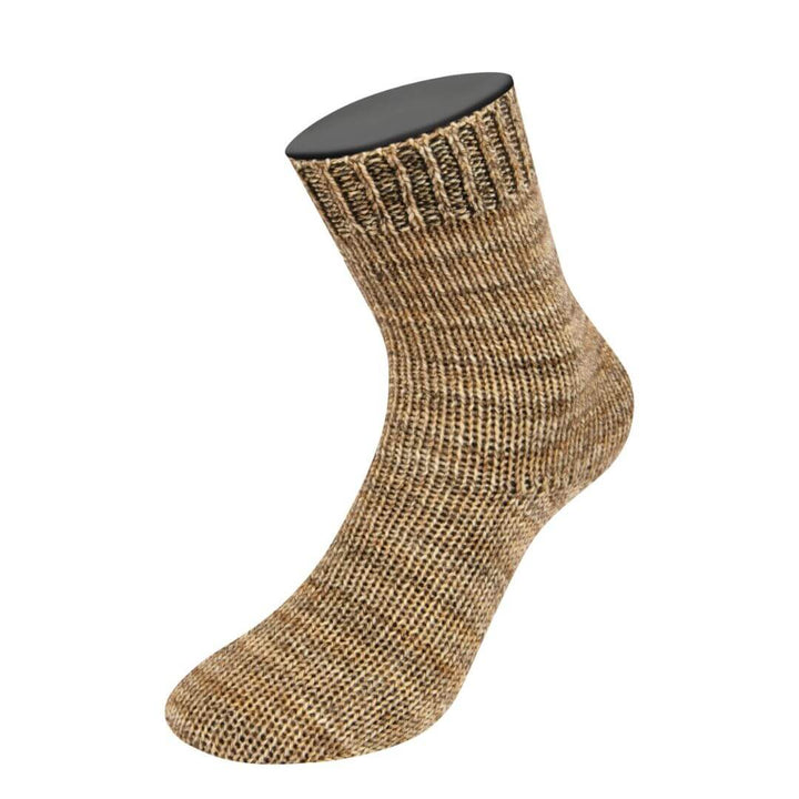 Lana Grossa 1007 - Sandbraun/Graubeige/-braun meliert Lana Grossa Vintage Socks bei bei bei bei bei bei bei Lieblingsgarn