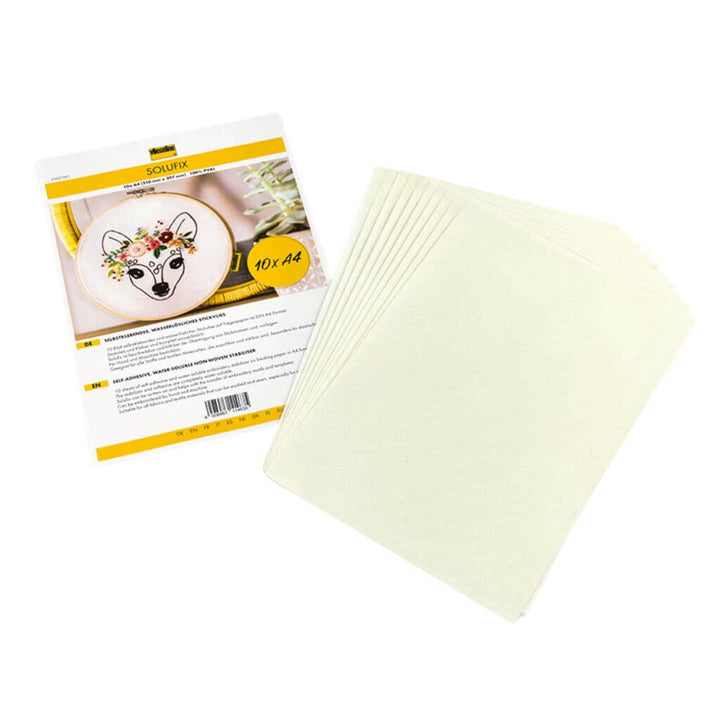 Vlieseline Solufix A4 10 Blatt - wasserlöslich bei bei bei bei bei bei bei bei bei bei Lieblingsgarn