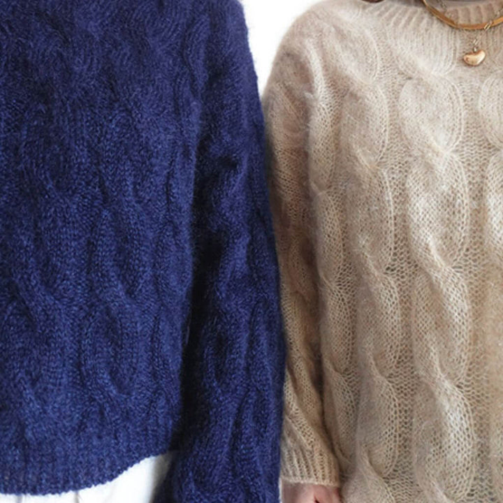 wemadewardrobe Bluse Louise Blouse Strickanleitung - wemadewardrobe (PDF) bei bei bei bei bei bei bei bei bei Lieblingsgarn