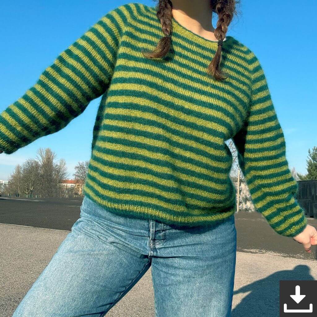 wemadewardrobe Bluse Mollie Blouse Strickanleitung - wemadewardrobe (PDF) bei bei bei bei bei bei bei bei bei Lieblingsgarn