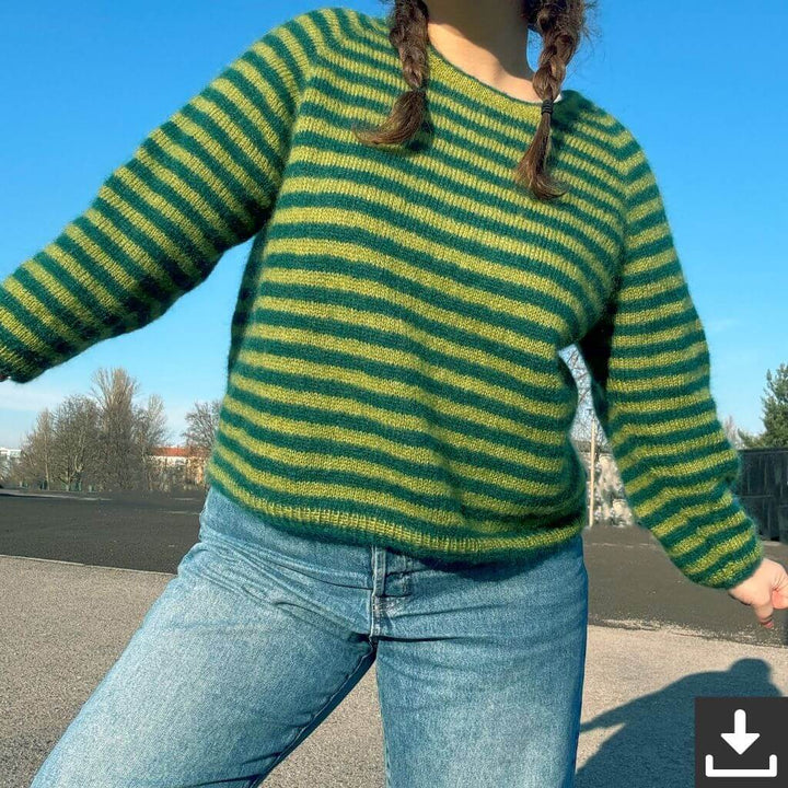wemadewardrobe Bluse Mollie Blouse Strickanleitung - wemadewardrobe (PDF) bei bei bei bei bei bei bei bei bei Lieblingsgarn