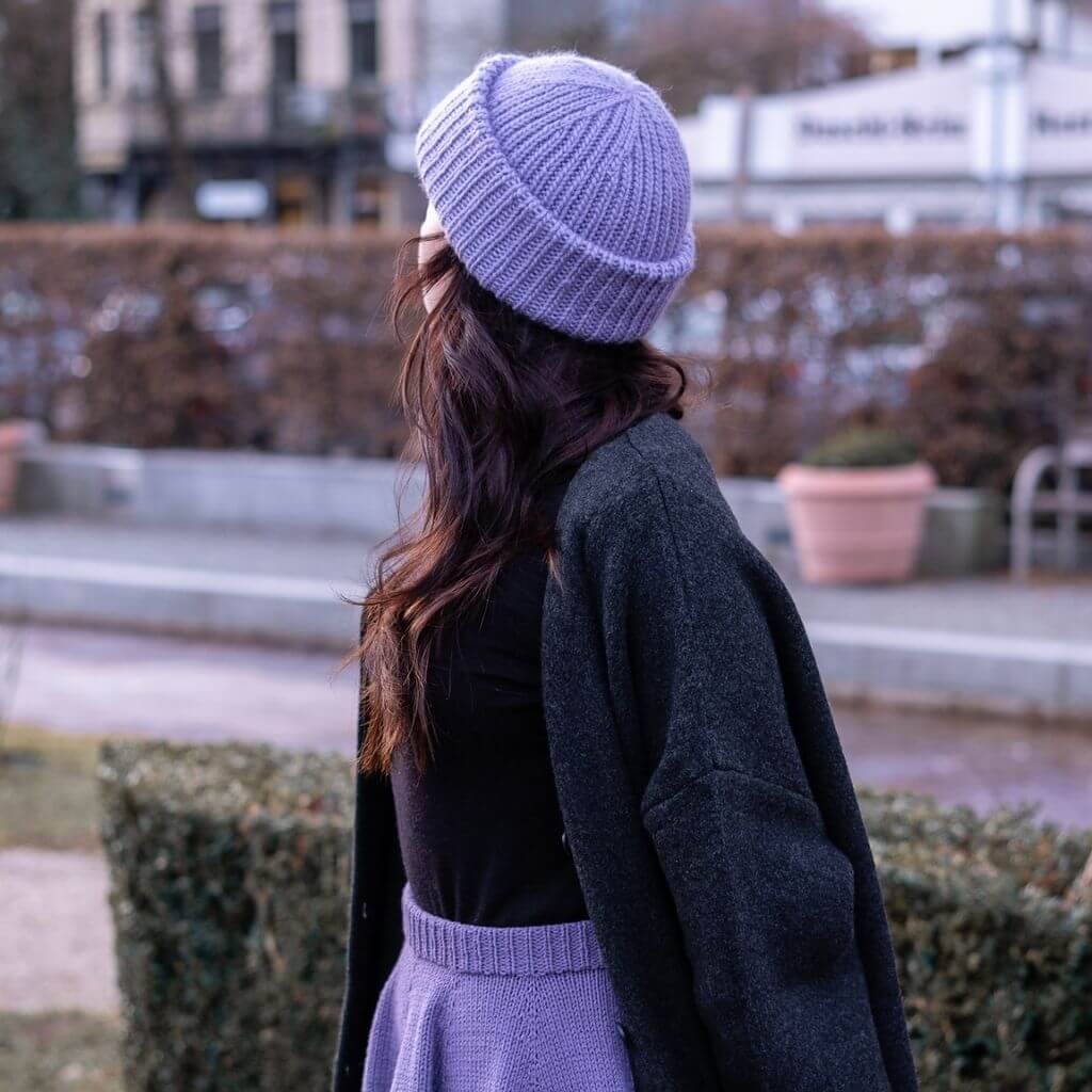 Wisteria Knitting Pattern Blissful Beanie Strickanleitung - Wisteria Knitting (PDF) bei bei bei bei bei bei Lieblingsgarn