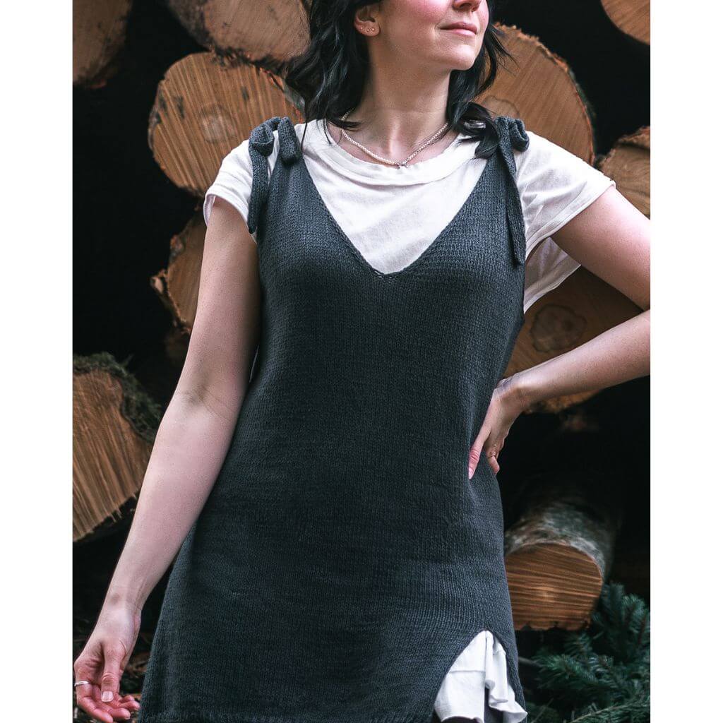 Wisteria Knitting Pattern Bowline Kleid Strickanleitung - Wisteria Knitting (PDF) bei bei bei bei bei bei bei Lieblingsgarn