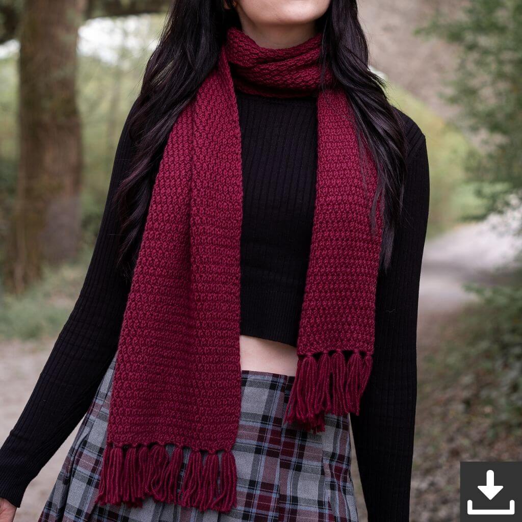 Wisteria Knitting Pattern Falling Leaves Schal Strickanleitung - Wisteria Knitting (PDF) bei bei bei bei bei Lieblingsgarn