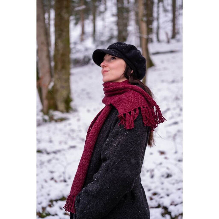 Wisteria Knitting Pattern Falling Leaves Schal Strickanleitung - Wisteria Knitting (PDF) bei bei bei bei bei Lieblingsgarn