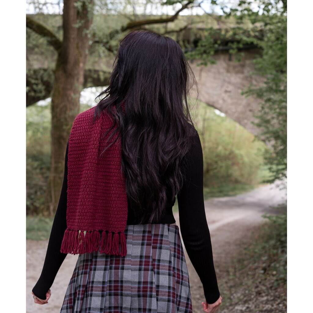 Wisteria Knitting Pattern Falling Leaves Schal Strickanleitung - Wisteria Knitting (PDF) bei bei bei bei bei Lieblingsgarn