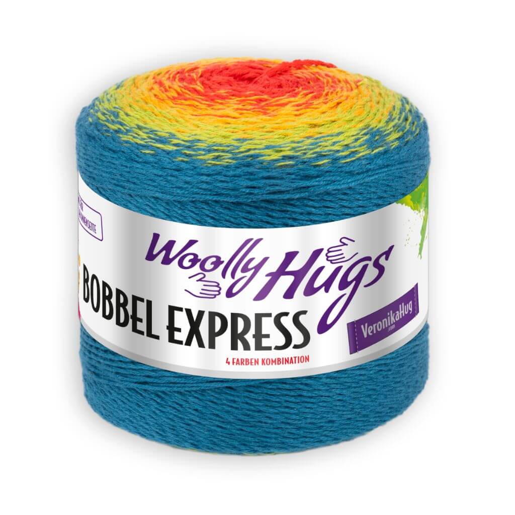 Woolly Hugs Bobbel Cotton Express, Farbe 106 – Baumwolle und Synthetik bei Lieblingsgarn