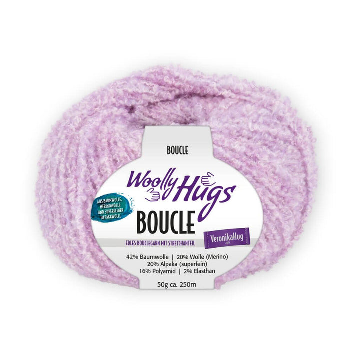 Woolly Hugs Bouclé, Farbe 42 – Alpaka, Baumwolle und Merino bei Lieblingsgarn