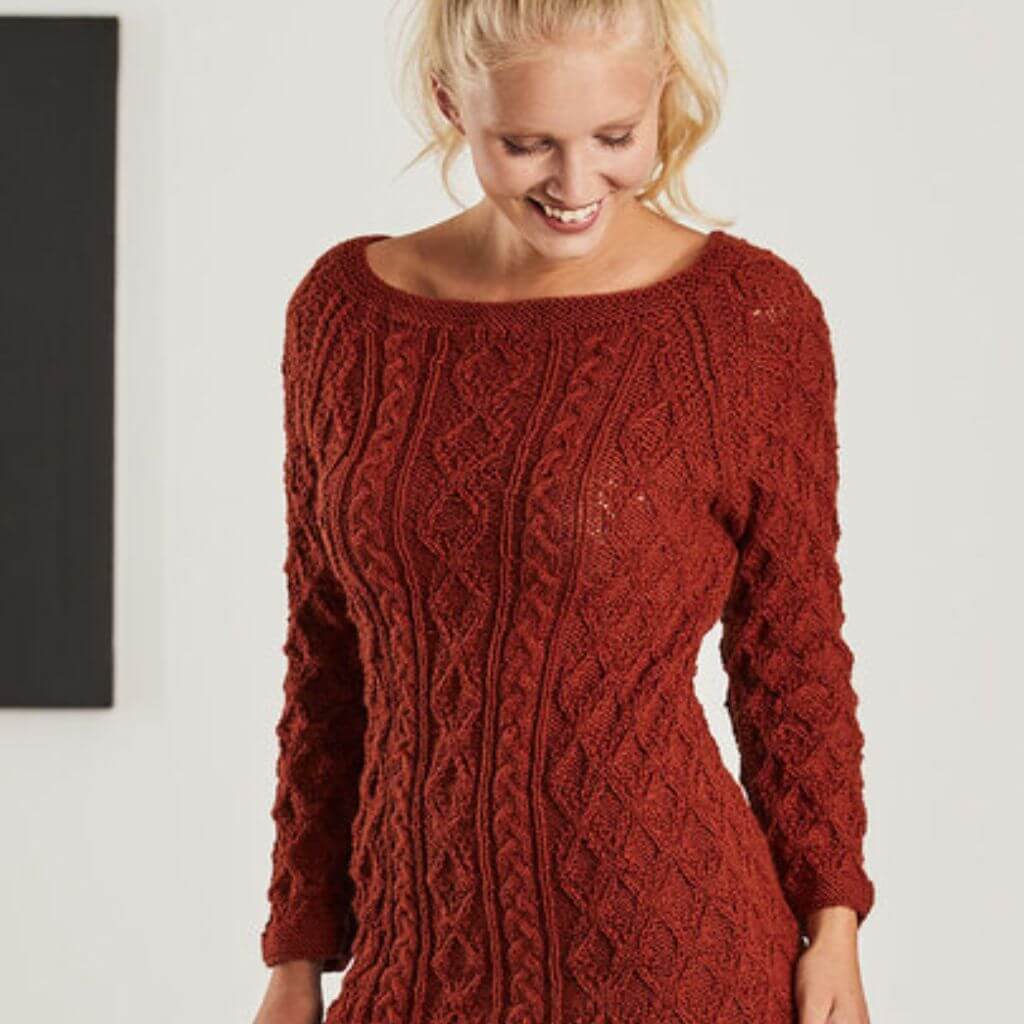 Woolly Hugs Strickkleid Eriesee Strickanleitung - Woolly Hugs (PDF) bei bei bei bei bei bei bei bei bei bei Lieblingsgarn