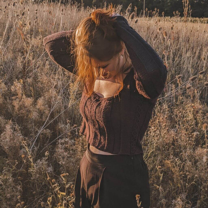 Yarn Me Up Pattern Pullover Morticia Sweater Strickanleitung - Yarn me Up (PDF) bei bei bei bei bei bei bei bei Lieblingsgarn