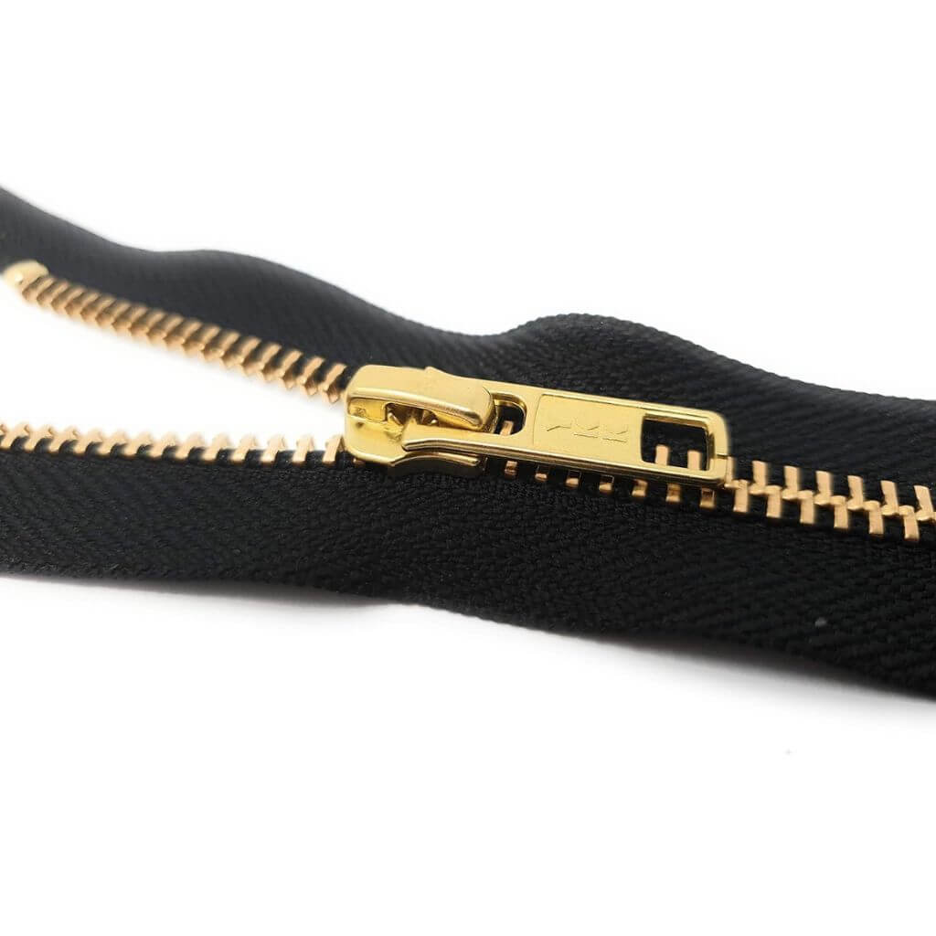 YKK Reißverschluss Metall nicht teilbar Gold bei bei bei bei bei bei bei bei bei bei Lieblingsgarn