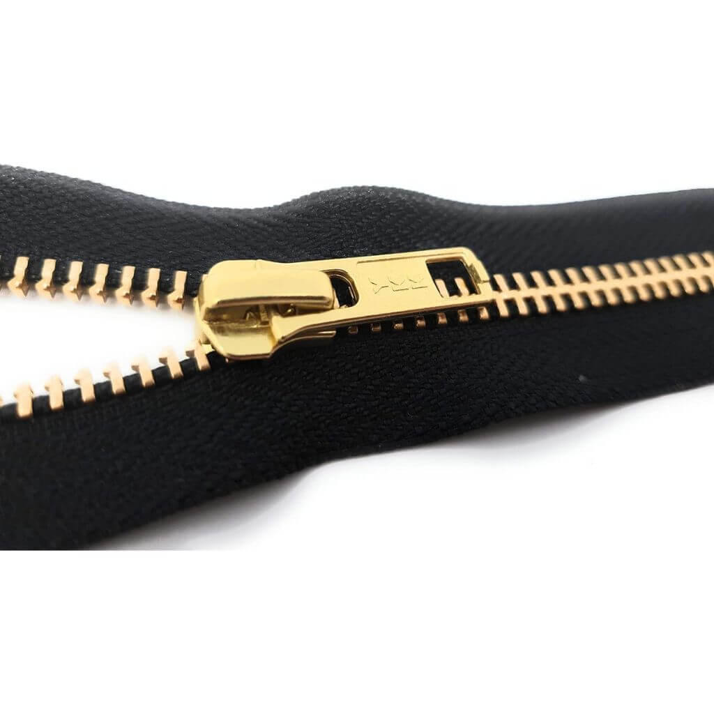 YKK Reißverschluss Metall nicht teilbar Gold bei bei bei bei bei bei bei bei bei bei Lieblingsgarn