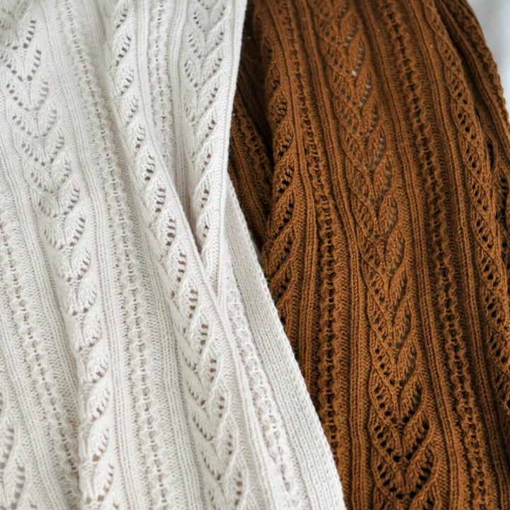 Yndestrikk Pattern Lochmuster Babydecke Strickanleitung - Yndestrikk (PDF) bei bei bei bei bei bei bei bei Lieblingsgarn
