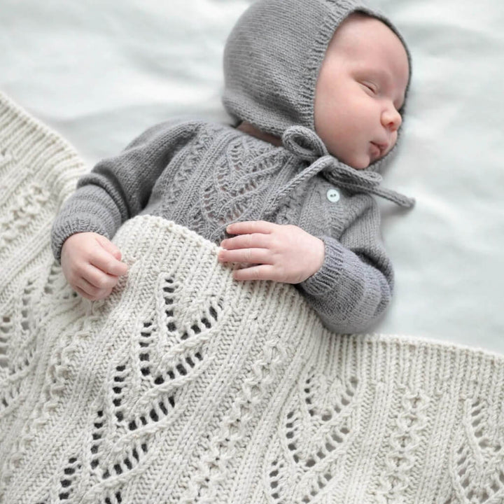 Yndestrikk Pattern Lochmuster Babydecke Strickanleitung - Yndestrikk (PDF) bei bei bei bei bei bei bei bei Lieblingsgarn