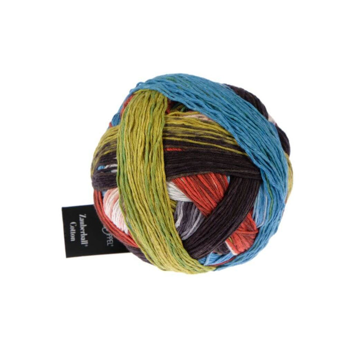 Schoppel Wolle Zauberball Cotton, Farbe 2407 Downtown – Baumwolle bei Lieblingsgarn