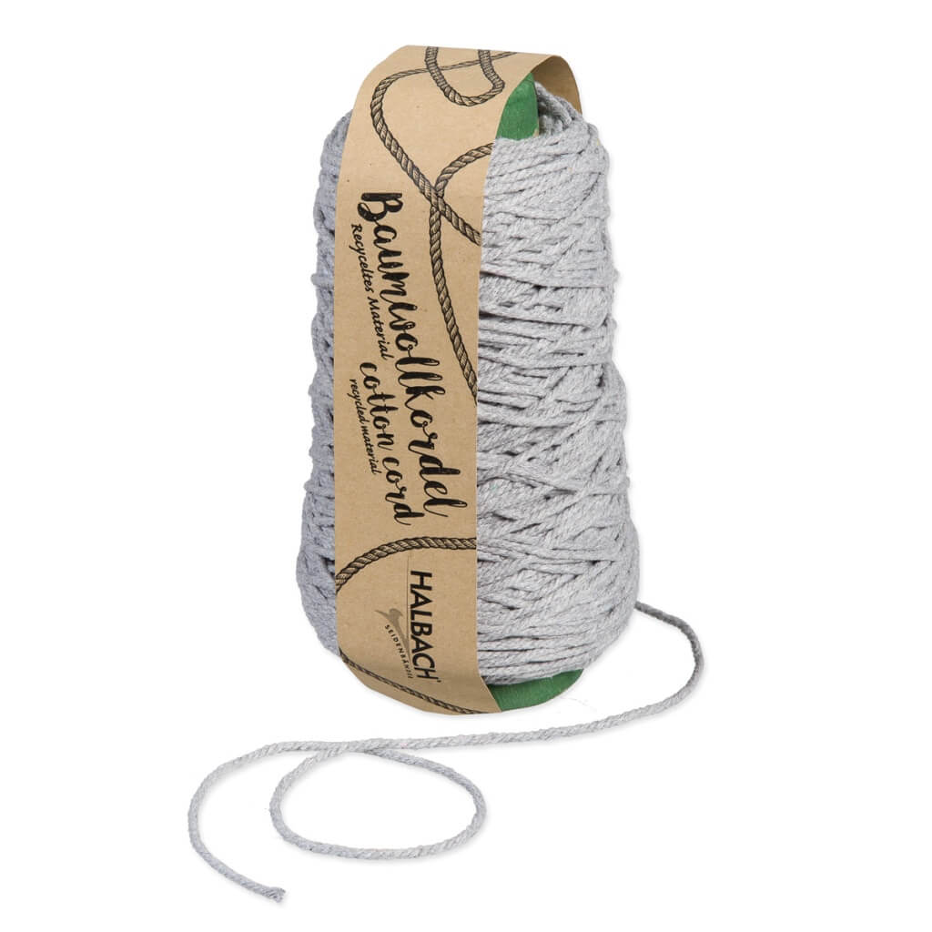 Halbach Makramee Garn 2 mm x 150 m gedreht 21 - grey bei bei bei bei bei bei bei bei bei bei Lieblingsgarn