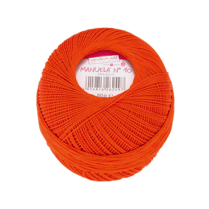 Schoeller + Stahl Häkelgarn Manuela 10 50 g 88 - Feuer bei bei bei bei bei bei bei bei bei bei bei bei bei Lieblingsgarn