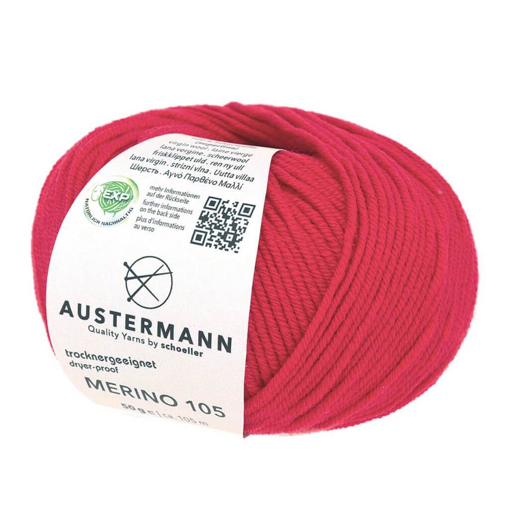 Austermann Merino 105 EXP 50g 303 - Rot bei bei bei bei bei bei bei bei bei bei bei bei bei Lieblingsgarn
