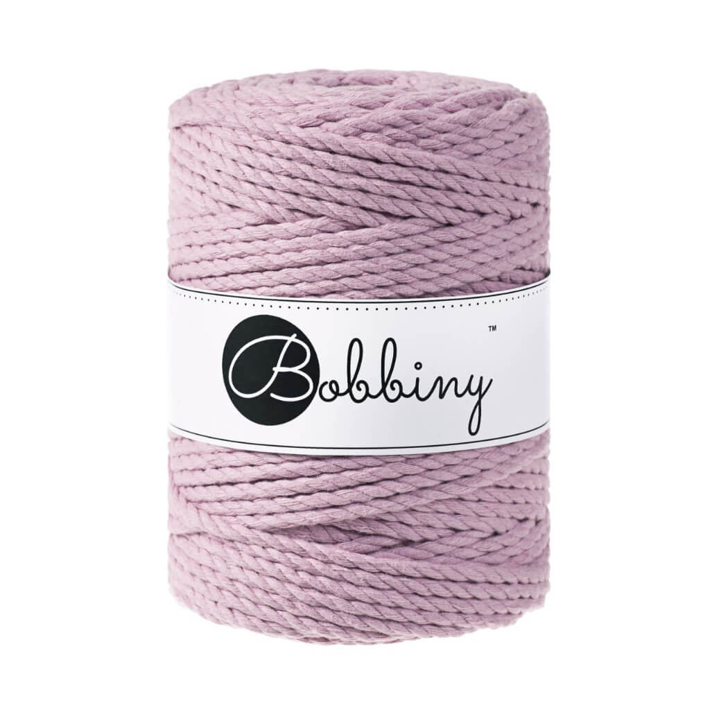 Bobbiny Makramee Garn 5 mm x 100 m gedreht Dusty Pink bei bei bei bei bei bei bei bei bei bei bei bei Lieblingsgarn