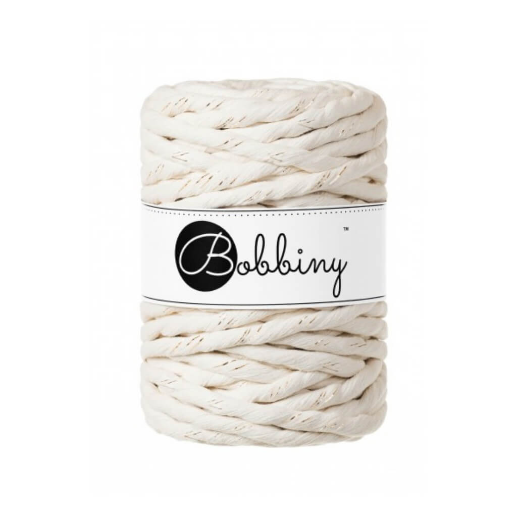 Bobbiny Makramee Garn 9mm x 30 m Golden Natural bei bei bei bei bei bei bei bei bei bei bei bei bei Lieblingsgarn