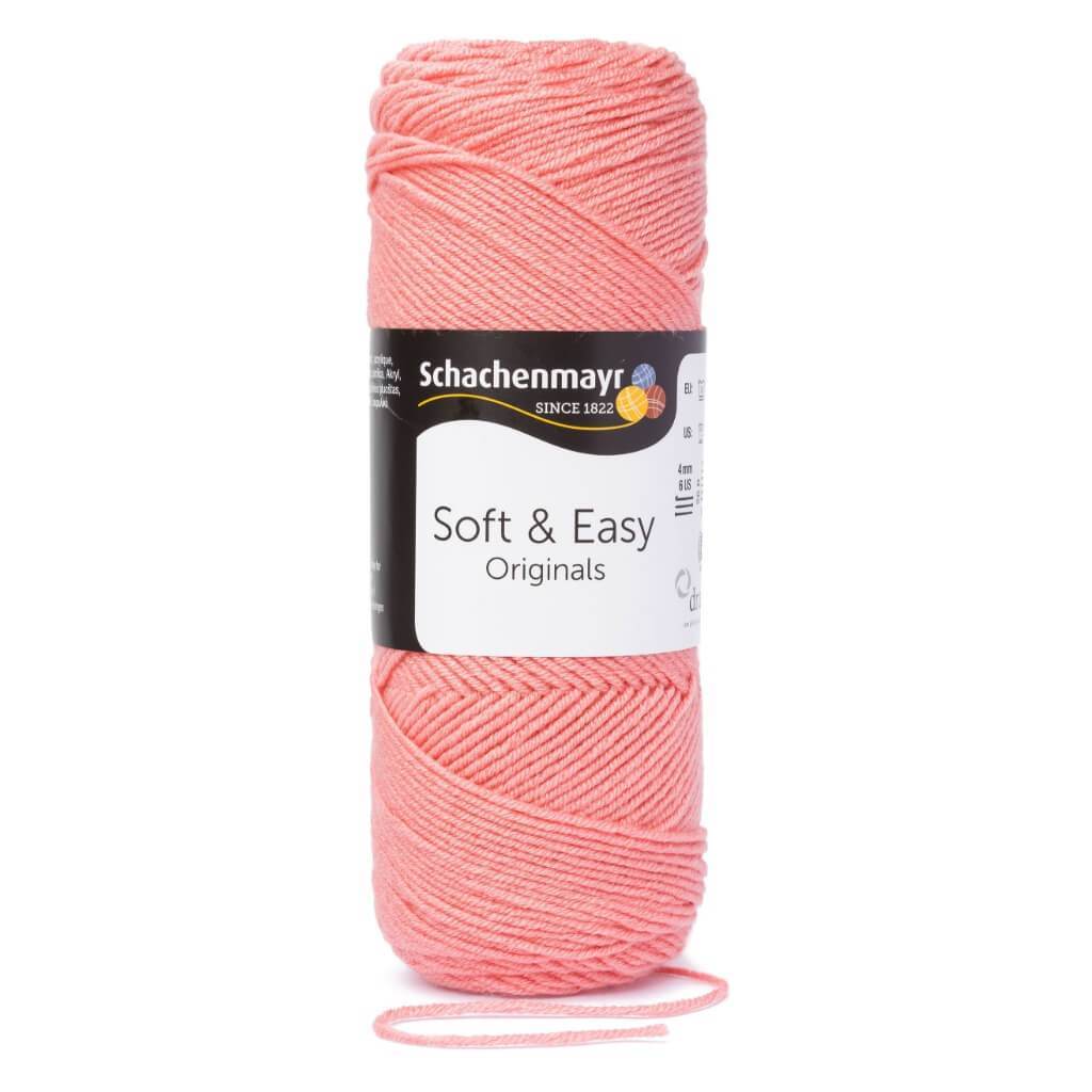 Schachenmayr Soft &amp; Easy 36 - Koralle bei bei bei bei bei bei bei bei bei bei Lieblingsgarn