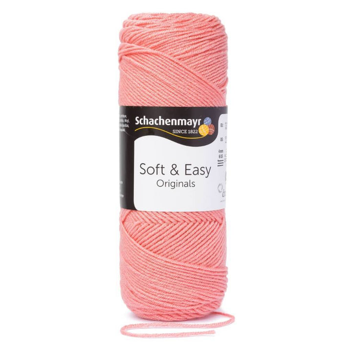 Schachenmayr Soft &amp; Easy 36 - Koralle bei bei bei bei bei bei bei bei bei bei Lieblingsgarn