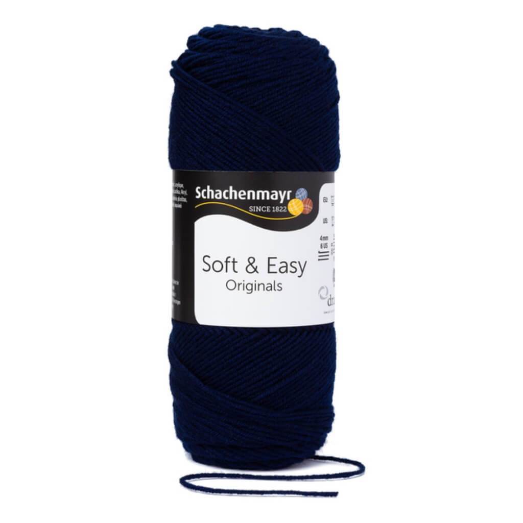 Schachenmayr Soft &amp; Easy 50 - Marine bei bei bei bei bei bei bei bei bei bei Lieblingsgarn
