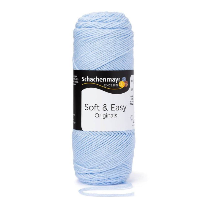 Schachenmayr Soft &amp; Easy 51 - Hellblau bei bei bei bei bei bei bei bei bei bei Lieblingsgarn