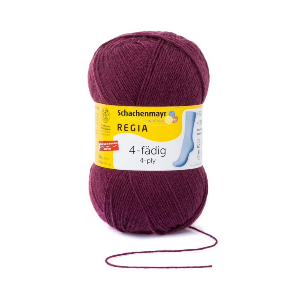 Schachenmayr Regia 4-fädig Uni 100 Gramm 2747 - Burgund bei bei bei bei bei bei bei bei bei bei bei bei bei Lieblingsgarn