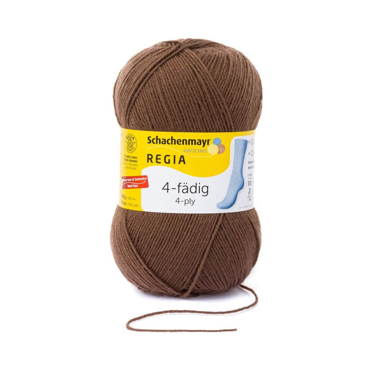 Schachenmayr Regia 4-fädig Uni 100 Gramm 2903 - Dunkelbraun bei bei bei bei bei bei bei bei bei bei bei bei bei Lieblingsgarn